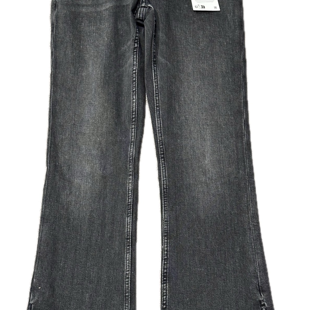 Zara Signature Collection Black/Grey denim flared jeans 13-14 yo (164 cm)